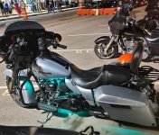 2021 Laconia Bike Week parked down at the weirs.jpg